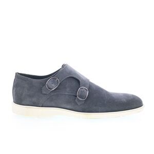Pastori by Di Bianco Mens Double Monk Gray Shoes (NWT)